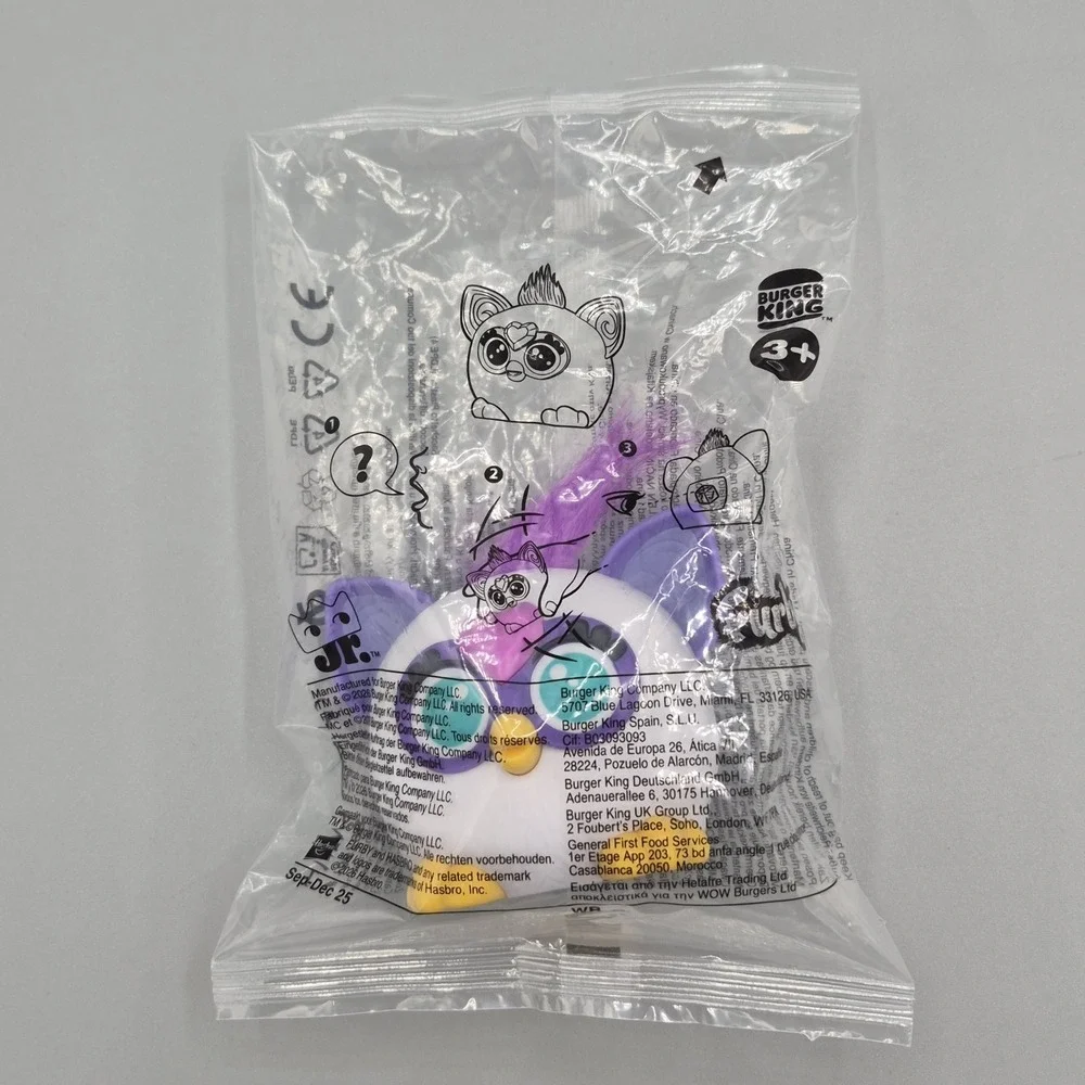 2026 Furby Burger King  Toy Kids Meal Premium  Collectible Figure Toys